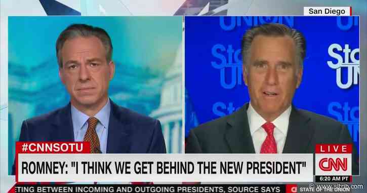 Mitt Romney rejects Trump’s voter fraud claims, says it’s time to ‘get behind the new president’