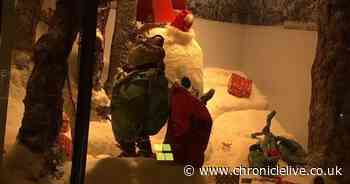 Fenwick unveils Christmas window and the theme is Wind in the Willows