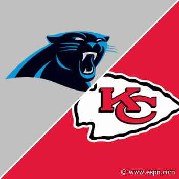 Follow live: Patrick Mahomes and the Chiefs trailing at home to Panthers