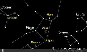 Starwatch: Venus and Mercury align with waning crescent moon