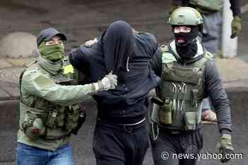 More than 800 held in Belarus as opposition reaches out to Biden