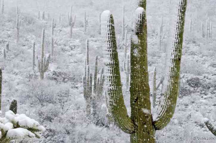 Rain likely in Tucson tonight while snow is possible on the mountains