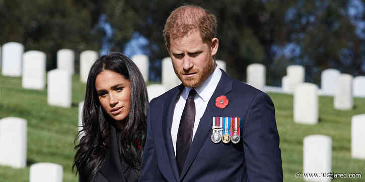 Prince Harry & Meghan Markle Take Part In Private Remembrance Day Event in Los Angeles