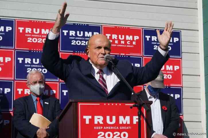 Giuliani: 'Networks don't get to decide elections. Courts do.'