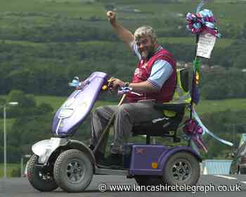 Epic challenge travelling round Britain on mobility scooter