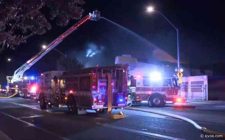 Tucson Fire crews put out second alarm fire on the northeast side