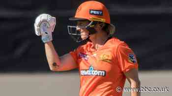 WBBL: Sophie Devine scores ton as Scorchers beat Sixers