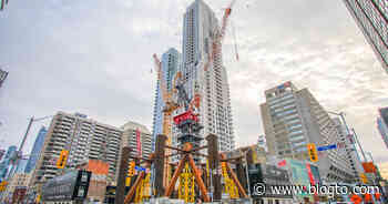 Canada's tallest tower is being built in Toronto and the site looks like a sci-fi movie - blogTO