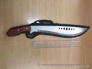 Men arrested on suspicion of drug driving as machete and knife found in cars