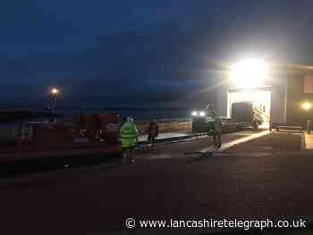 Major search and rescue launched after man became stranded in sea
