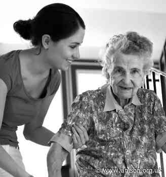 Care staff deserve equal pay with the NHS