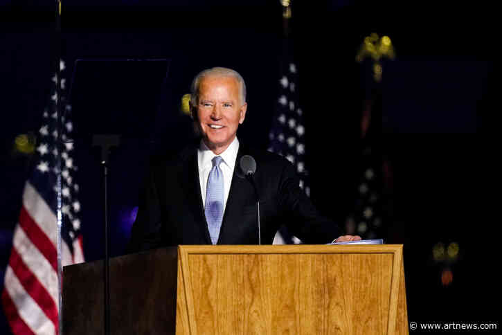 Art World Responds to Joe Biden’s Presidential Win and More: Morning Links from November 9, 2020