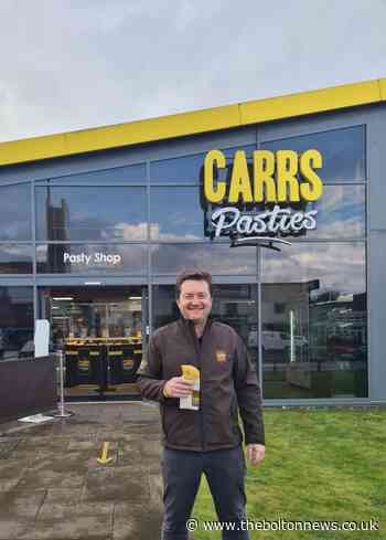 Carrs Pasties create limited-edition pasty supporting Bolton charity Rock It