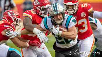 Panthers' CMC day-to-day with shoulder injury