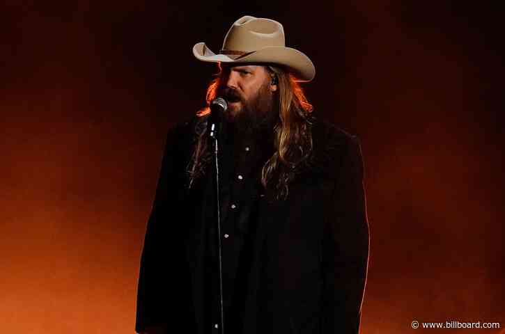 Chris Stapleton to Perform at the 2020 CMA Awards, and Charles Kelley Will Sub for Lee Brice