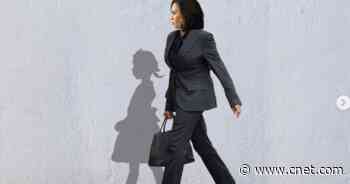 The story behind that viral image of Kamala Harris and activist Ruby Bridges     - CNET