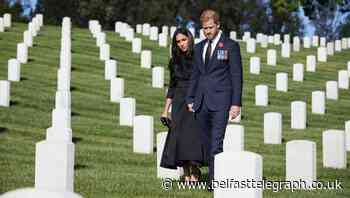 Sheer PR phoniness of Harry and Meghan's 'personal' act of remembrance is remarkable