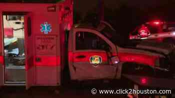 Houston Fire Department ambulance involved in crash in southwest Houston, police say - KPRC Click2Houston