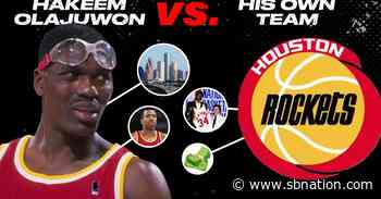 Hakeem Olajuwon’s contract talks with Houston started bad and got worse - SB Nation