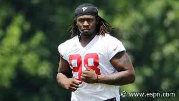 Falcons waive LB McKinley after trade tweets