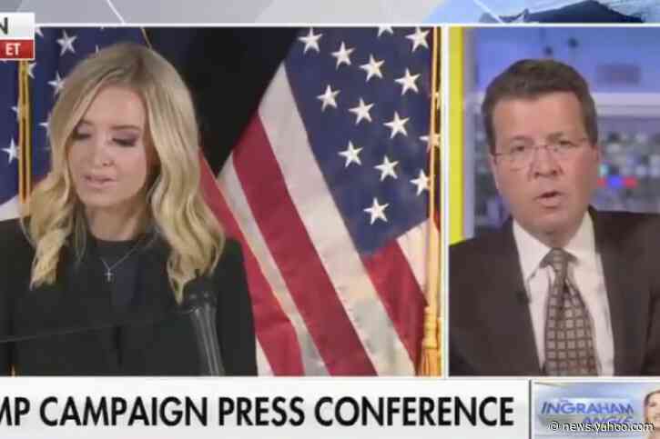 Fox News host cuts away from White House press secretary over her unproven claims of widespread voter fraud