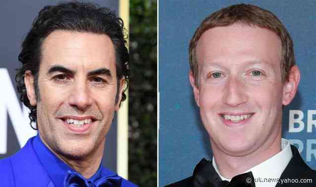 'One down, one to go': Sacha Baron Cohen in fresh attack on Mark Zuckerberg