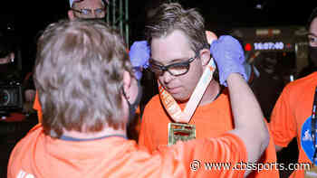 Florida man becomes first athlete with Down syndrome to complete an Ironman Triathlon