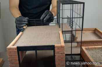 YouTubers use real architecture, construction methods to make tiny creations - Yahoo News