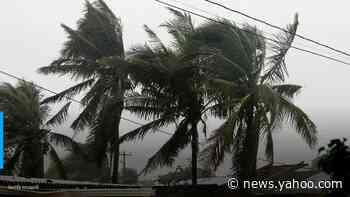 Eta hits the Florida Keys and is expected to become hurricane