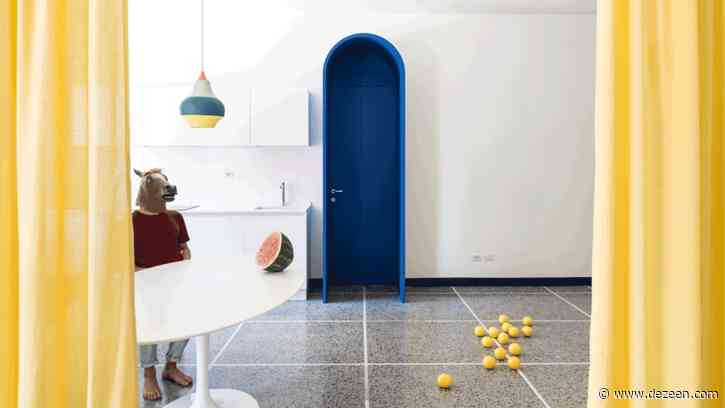 Retroscena is a colourful apartment renovation by La Macchina Studio