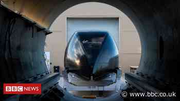 Virgin Hyperloop pod transport tests first passenger journey