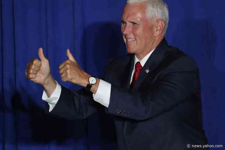 Mike Pence is already on vacation