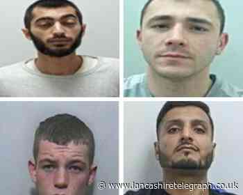 The four most wanted men in East Lancashire this week