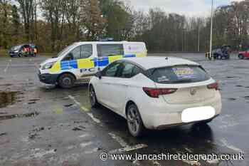 SEIZED: Vauxhall towed away by police after disqualified driver found at wheel