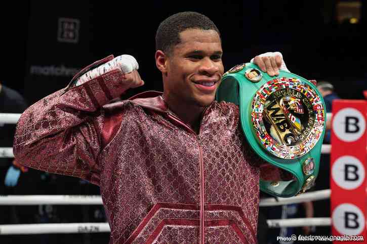 Devin Haney wants to be the first billionaire boxer