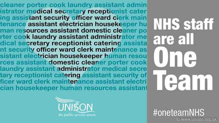 UNISON prepares to mark One Team Day on 25 November