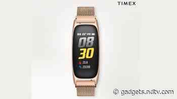Timex Fitness Band With Heart Rate Monitoring,  5-Day Battery Life Launched in India