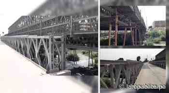 Áncash: inician reemplazo de puente Bailey en Coishco | LRND - LaRepública.pe