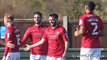 Maldon & Tiptree 0-1 Morecambe: Shrimps progress in FA Cup despite spirited home effort