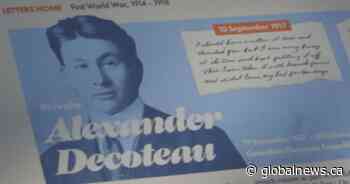 ‘Letters Home’ installation in Calgary reveals who military heroes really were