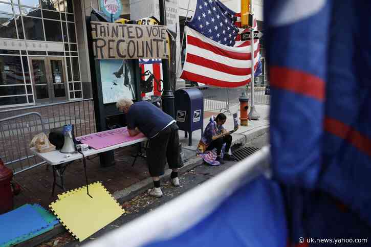False claims of voting fraud, pushed by Trump, thrive online