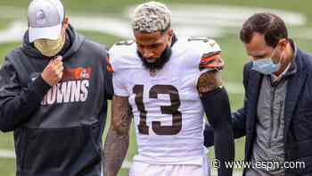 Browns' Beckham has surgery to repair left knee