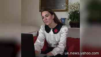 Kate marks Remembrance week by speaking to military families