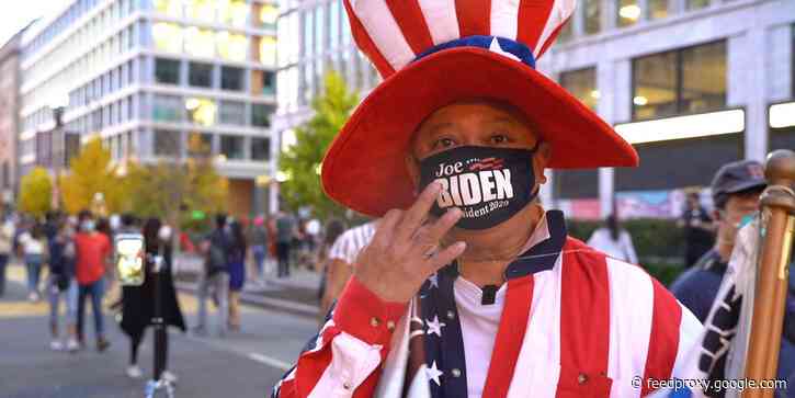 WATCH: Americans flooded the streets in celebration and protest after Joe Biden won the 2020 election