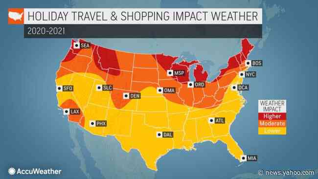 Why are forecasters encouraging decorating for winter holidays early this year?