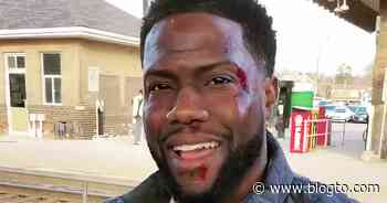 Kevin Hart movie The Man From Toronto takes over Brampton GO station - blogTO