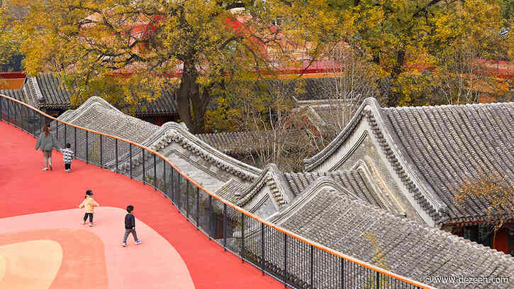 Hufton + Crow films MAD's playground-topped kindergarten in Beijing