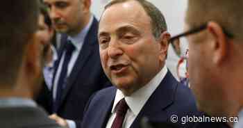 Bettman says NHL could go with temporary realignment for next season