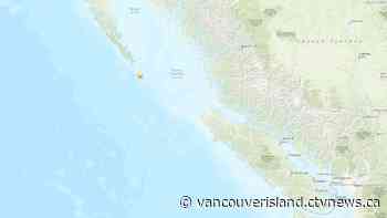 Magnitude 4.3 earthquake detected north of Vancouver Island - CTV Edmonton