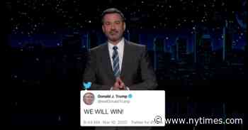 Jimmy Kimmel: Trump Is a Reality Show Host Who Can’t Accept Reality